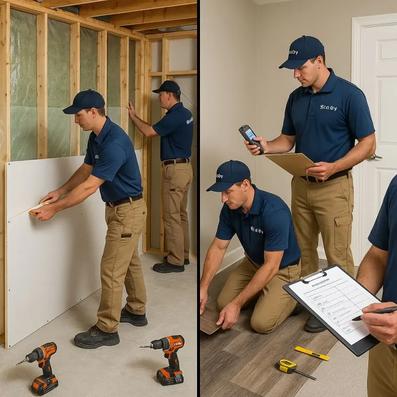 Repairs and Reconstruction process in Palm Springs, CA